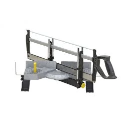 Stanley Scie à Onglet Manuelle 1-20-800 Boîte à Onglets En Métal Réglable L560mm/B143mm/H95mm