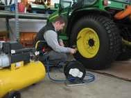 Brennenstuhl Enrouleur De Tuyaux D'air/d'eau 1127020 Enrouleur De Tuyau D'air Comprimé Standard 20m De Tuyau Ø 6/12mm Fixation DIN