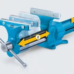 Heuer Brockhaus 118001 Étau 120 Mm Compact -Autres outils Soldes Boutique 118001 etau 120 mm compact 4