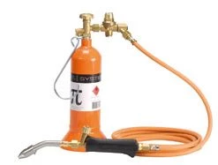 Sievert Soudage/Chalumeaux 200461 Kit De Soudure Pro 86 Avec Bouteille Orange Neuve Et Réducteur/robinet D'éclatement De Tuyau