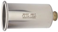 Sievert Soudage/Chalumeaux 296001 Tête De Brûleur Ã˜ 60 Mm - Acier Inoxydable, Acier Inoxydable
