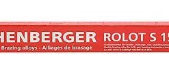Rothenberger Accessoires Soudage/Chalumeaux 40015 ROLOT S 15 Soudure Dure CuP 284 Selon ISO 17672, 500 Mm, 1 Kg, Carré