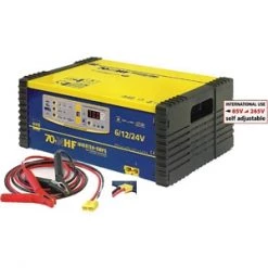 Gys 70.24HF Chargeur De Batterie à Onduleur, 85-265V, 6-12-24V