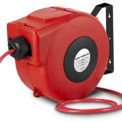 Metal Works Enrouleur De Tuyaux D'air/d'eau 756200711 HAL01014CG 4 Bobine De Tambour 14 + 1 Mtr.