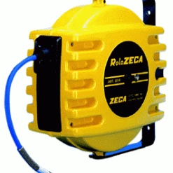 Zeca Enrouleur De Tuyaux D'air/d'eau 800814 8804 Enrouleur De Tuyau Pour Air Comprimé Et Eau 12 Mtr.