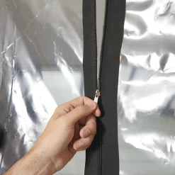 Carat Travailler Sans Poussière DPR0100000 Zip à Usage Intensif 2 Pièces X 2 Mtr