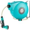 Metal Works Enrouleur De Tuyaux D'air/d'eau HAW01230 Enrouleur De Tuyau 30 Mtr.