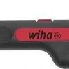 Wiha Scie à Onglet Manuelle Z73200306SB Outil De Dénudage Et De Montage Pour Câble Coaxial Avec Fiche F 6 - 8, 125 Mm